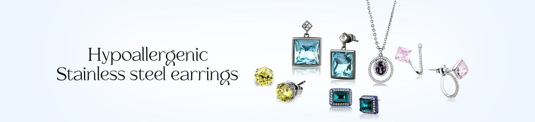 Hypoallergenic Stainless steel earrings -UK