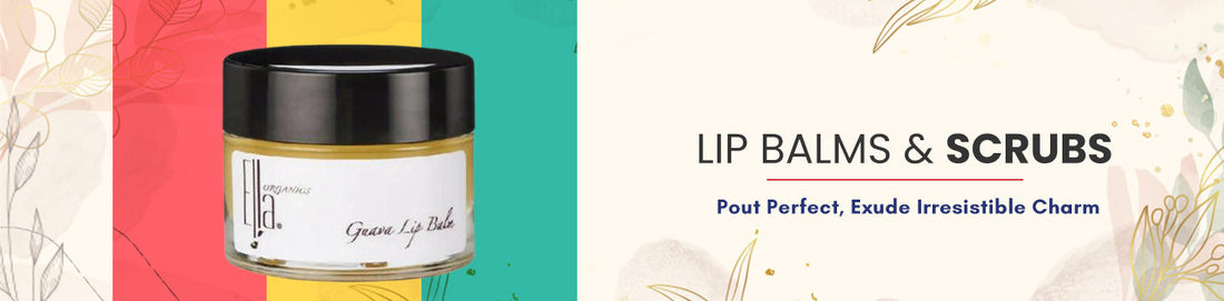 Natural vegan lip balms