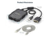 Arezzo Laptop Crash Cart KVM Adapter with USB & VGA – Portable Console for Server Access, File Transfer & Video Capture – Supports Windows, macOS, Linux