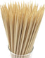 150 Eco-Friendly Bamboo Skewers - 30cm Natural Color Wooden Skewers Sticks, Perfect for BBQ, Barbecues, Buffets, Parties - Ideal for Meat, Vegetables, Sweet Treats - Kitchenware - British D'sire