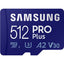 Samsung 512GB PRO Plus UHS-I microSDXC Memory Card