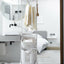 2 - Tier Plastic Rolling Laundry Baskets with Hanging Rack - Laundry Basket - British D'sire