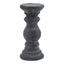 Amalfi Small Grey Column Candle Holder