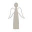 Large Whitewashed Rustic Standing Angel