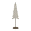 Whitewashed Tall Tree On Stand