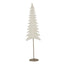 Large Whitewashed Tall Tree On Stand