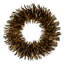 Fawn Feather Wreath Christmas Decoration