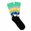 3 - Pack Green and Black Socks - All Products - British D'sire