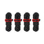 4 PCS / Set CLS Outdoor Camp Reflective Wind-Proof Camping Support Rod(Black) - British D'sire