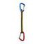 40cm XINDA XD-CP05/06 Outdoor Mountaineering Climbing Straight Door Curved Door Fast Hanging Safety Buckle Flat Belt - British D'sire