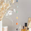 7 Chakra's Raw Crystal Window Hanging - Silver Tone - Suncatchers - British D'sire