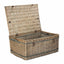 72cm Antique Wash Rope Handled Trunk Picnic Basket - Empty Picnic Baskets - British D'sire