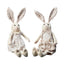 Mixed Fabric Rabbits H44 W16 D11