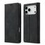 For iPhone 18 Pro / 17 Pro LC.IMEEKE Strong Magnetism Microfiber Leather Phone Case(Black)