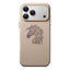 For iPhone 18 Pro / 17 Pro ESEBLE B1 Five Flowered Horse Phone Case(Khaki)