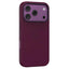 For iPhone 18 Pro Mutural Elegant Lychee Series Electroplated PU Phone Case(Dark Cherry)