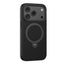 For iPhone 18 Pro / 17 Pro Mutural Cloud Matte Series Holder PU Phone Case(Black)