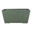 Earthy Sage Bamboo Terrazzo Windowsill Planter