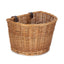 Red Hamper Small Wicker Bicycle Bike Basket