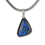 Simple Uncustomary Shape Beautiful Labradorite Set on Sterling Silver Open Back Bazel