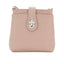 Italian Designer Leather Multi-compartment Crossbody Cleo Nude