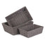 Red Hamper Grey Paper Rope Display Tray