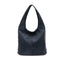 Plain Hobo Handbag- Navy