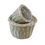 Provence Round Garden Planters Set of 3