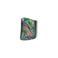 Coral misshaped colourful rectangle ring with sterling silver base by Sundari jewellery