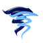 Stila Stay All Day® Dual-Ended Waterproof Liquid Eye Liner: Two Colours - Periwinkle/Midnight