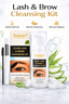 AMMURI Glow Lash & Brow Cleansing Kit - Expert Care for Long - Lasting Beauty - Lash & Brow Cleansing Kit eyelash extensions - British D'sire