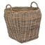 Amphora Rattan Log Basket with Hessian Lining - Log Baskets - British D'sire