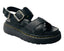 Ankle Strap Padded Chunky Sole Sandals - Sandals - British D'sire