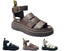 Ankle Strap Padded Chunky Sole Sandals - Sandals - British D'sire
