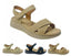 Ankle Strap Padded Insole Sandals - Sandals - British D'sire