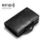 Automatic Pop-up Card Holder Metal Card Box RFID Credit Card Bank Card Box Wallet(Black) - British D'sire