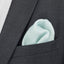 Baby Blue Wool Pocket Square - All Products - British D'sire