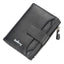 Baellerry D3218 Men Short Multi - Card Slot Zipper Wallet Large Capacity Card Holder(Black) - British D'sire