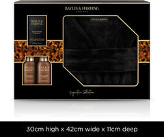 Baylis & Harding Black Pepper & Ginseng Luxury Gown Set Signature Collection - Bath & Body Gift Sets - British D'sire