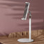Boneruy P21 Lifting Adjustable Rotating Phone Tablet Desktop Holder(White) - British D'sire
