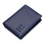 BULL CAPTAIN 027 Men Short Anti - Theft Wallet Leather Multi - Card Thicken Wallet, Colour: Blue - British D'sire