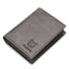 BULL CAPTAIN 027 Men Short Anti - Theft Wallet Leather Multi - Card Thicken Wallet, Colour: Luxurious Ash - British D'sire