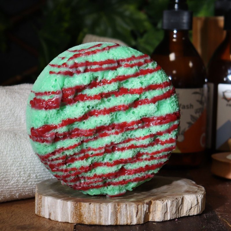 Butter Bubble Soap - Strawberry Kiwi - Butter Bubble Soap Sponges - British D'sire