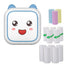 C26 Mini Portable Bluetooth Photo Label Thermal Printer, Spec: Blue+5 Paper+5 Stickers+3 Color Paper - British D'sire