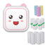 C26 Mini Portable Bluetooth Photo Label Thermal Printer, Spec: Pink+5 Paper+5 Stickers+3 Color Paper - British D'sire