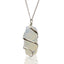 Cascade Wrapped Gemstone Necklace - Rough Opalite - Indian Gemstone Necklaces - British D'sire