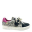 Cello - Cheetah black - fuchsia sneaker - Sneaker - British D'sire
