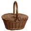 Childs Light Steamed Finish Oval Picnic Basket - Empty Picnic Baskets - British D'sire