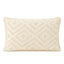 Classic Cushion Cover - Neutral Geo Creme - 30x50cm - Lumber Style - Classic Indian Cushion Covers - British D'sire
