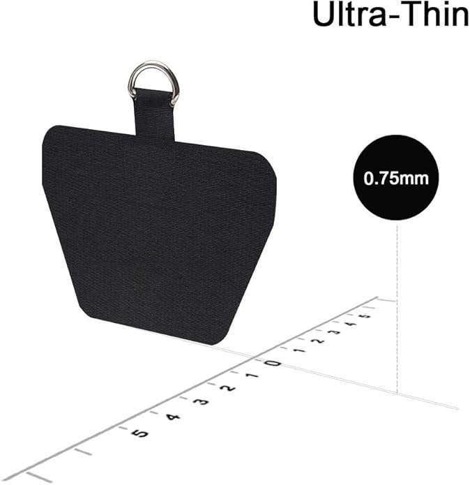 COCASES Crossbody Phone Lanyard Strap with Patch, Adjustable Nylon Neck Strap Necklace Phone Compatible with Most Smartphones - Lanyards & Wrist Straps - British D'sire